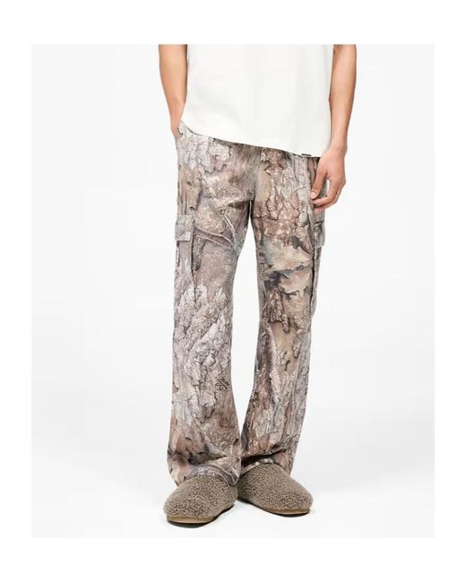 Represent Green Cargo Pants for men