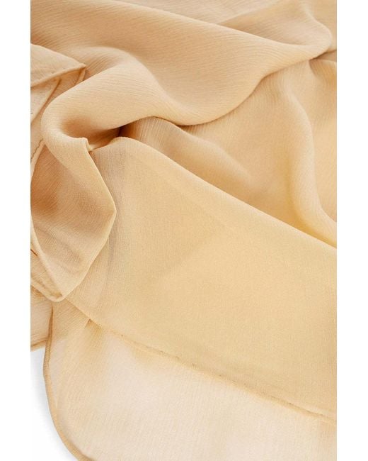 Max Mara Natural Rectangle Scarf