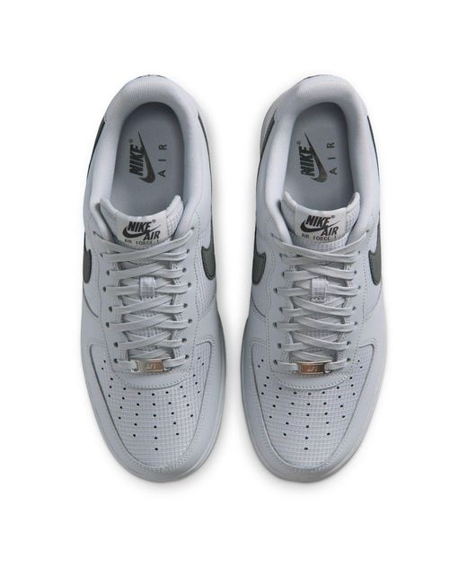 Nike Gray Patchwork Sneakers for men