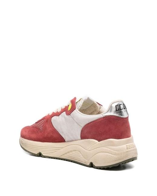 Golden Goose Deluxe Brand Pink Running Sole Sneakers