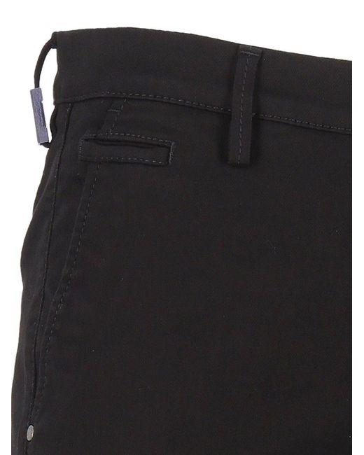 Jacob Cohen Black Casual Trousers With Belt Loops for men