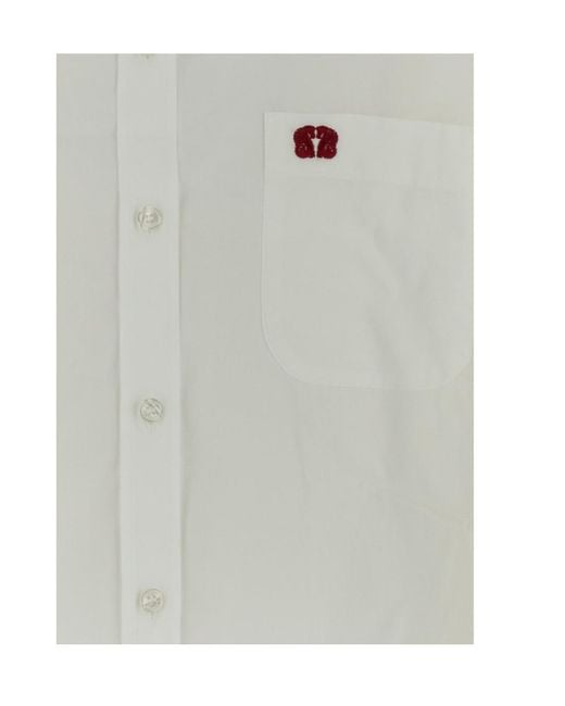 Blazé Milano White Long-Sleeved Shirt