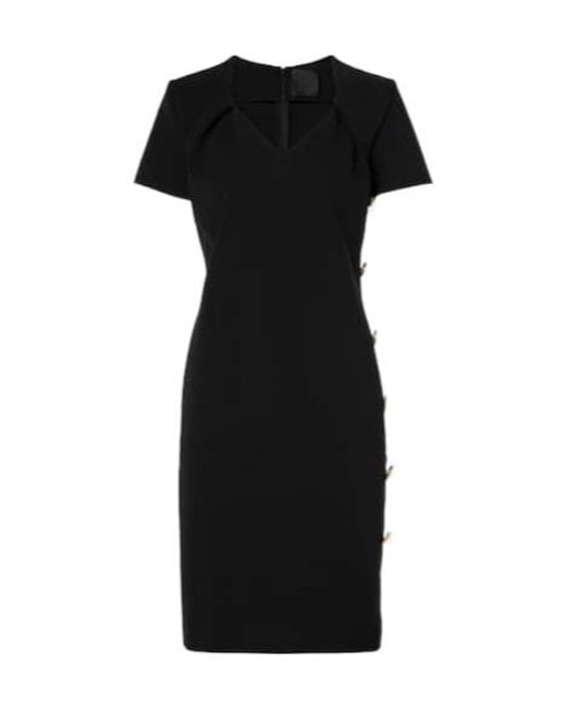 Givenchy Black Embellished Minidress