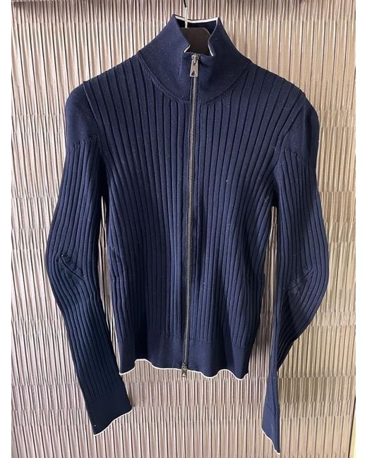 Bottega Veneta Blue Zipper Casual Jacket
