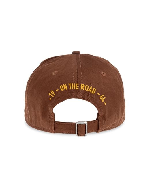DSquared² Brown Baseball Cap for men