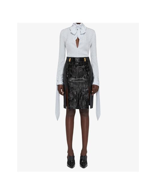 Givenchy White Monogram 72 Jacquard Blouse