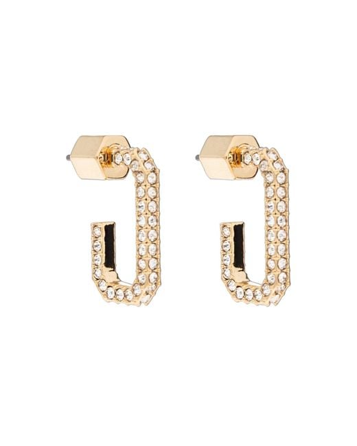 AllSaints Metallic Geometric Huggie Earrings Set