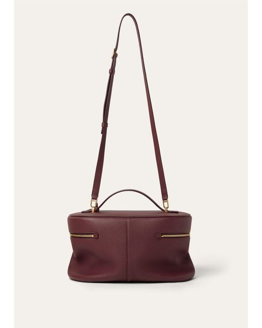 Loro Piana Purple Extra Softy Case L30 Shoulder Bag