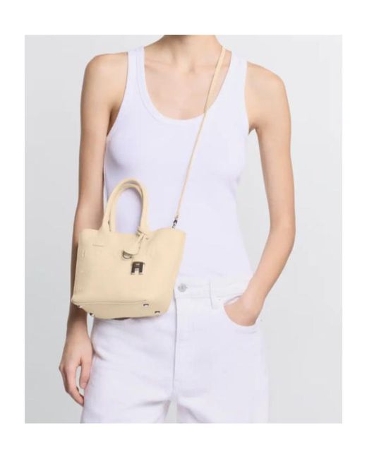 Hogan Natural Address Mini Shopping Bag