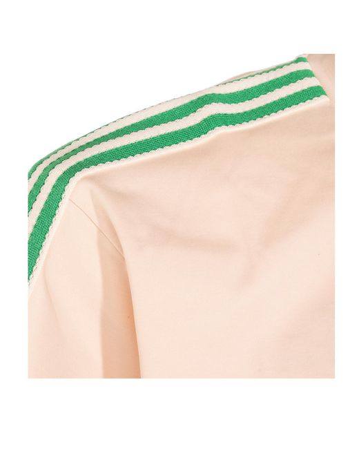 Adidas by Wales Bonner Natural Adidas Originals X Wales Bonner Web Detailed Crewneck T-Shirt for men