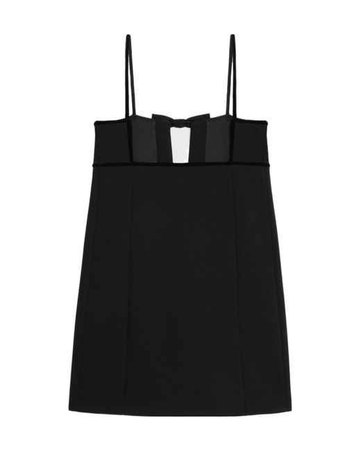 Céline Black Trapeze Mini Dress