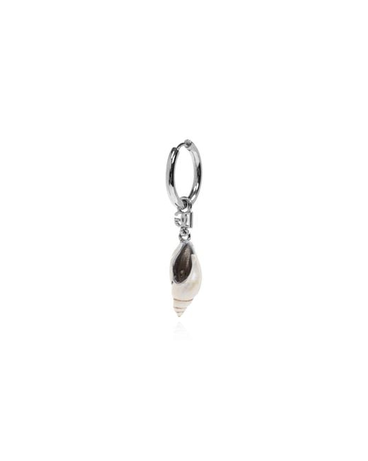 Dolce & Gabbana Blue Pendant Detailed Single Earring for men