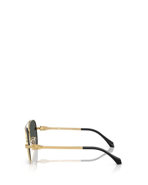 Versace Multicolor Eyewear Pilot-Frame Sunglasses for men
