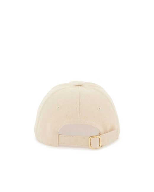 Stella McCartney Natural Logo Hat
