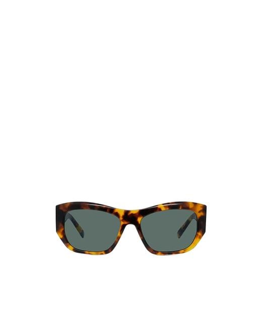 Givenchy Green Eyewear Geometric Frame Sunglasses for men