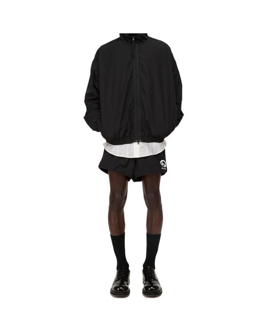 Acne Black Logo Jacket for men