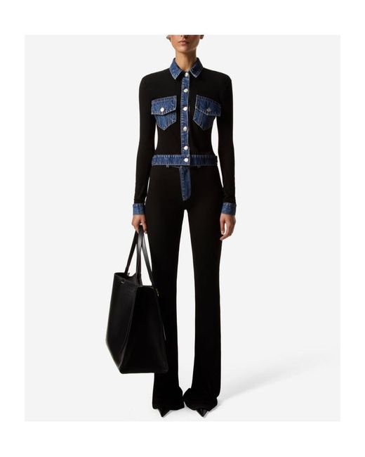Coperni Blue Long-Sleeved Shirt