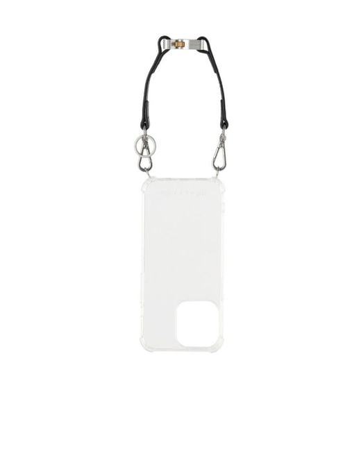 1017 ALYX 9SM White Small Iphone 13 Pro Mobile Phone Case for men