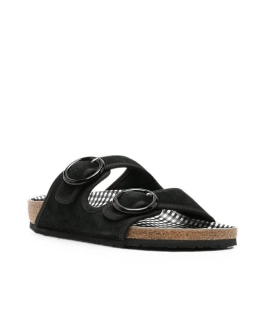 Repetto Black X Birkenstock Flat Sandals