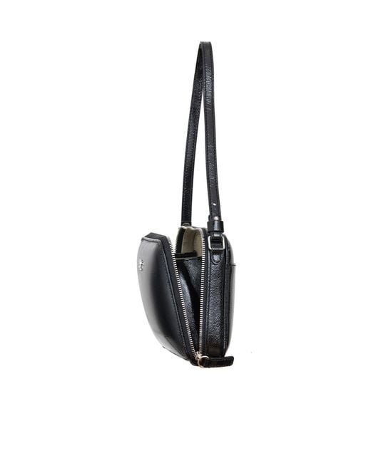 Courreges White Zippered Shoulder Bag