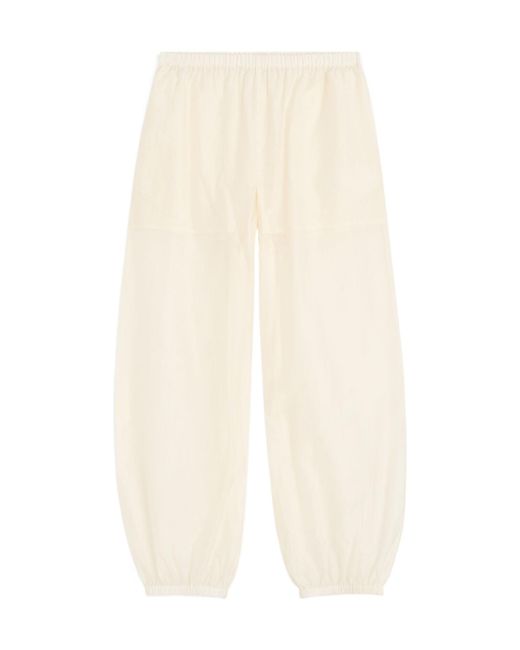By Malene Birger White Lumas Silk Organza Trousers
