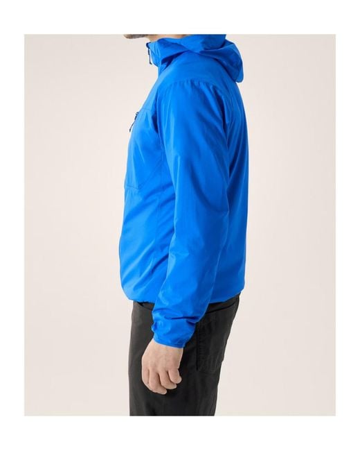 Arc'teryx Blue Squamish Hooded Jacket for men