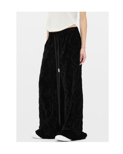 Ann Demeulemeester Black Nevi Track Pants