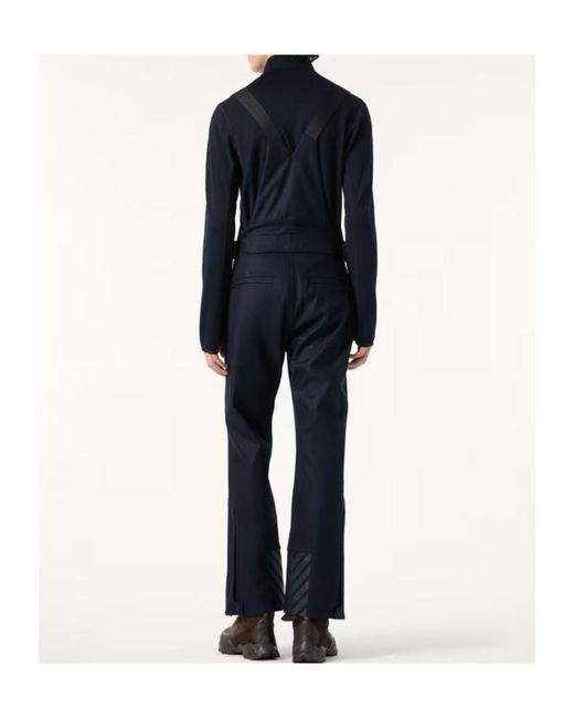 Loro Piana Blue Brusson Salopettes for men