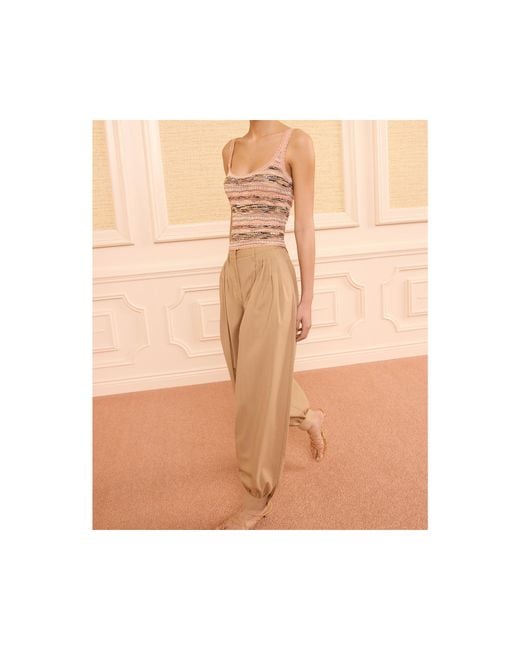 Ulla Johnson Pink Clotilde Tank Top