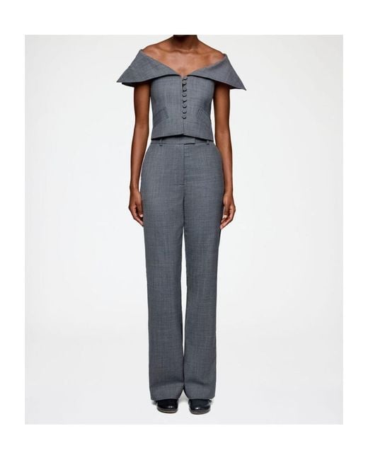 Ganni Gray Vest