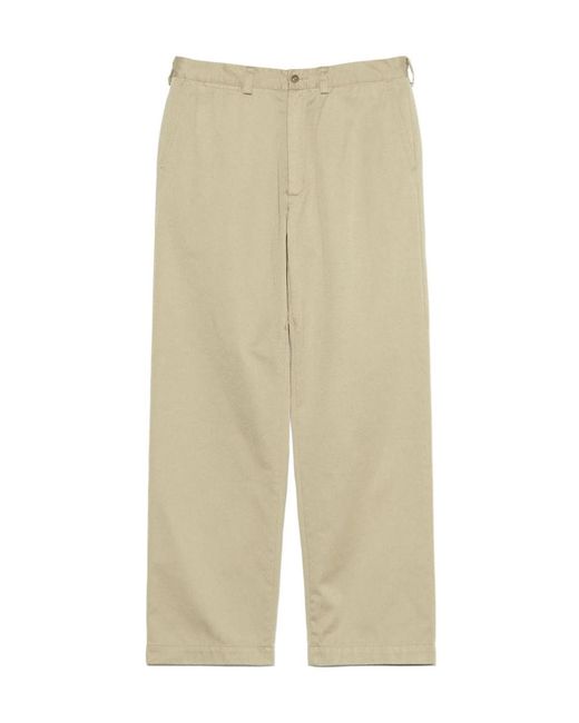 Nanamica Natural Casual Pants With Belt Loops for men