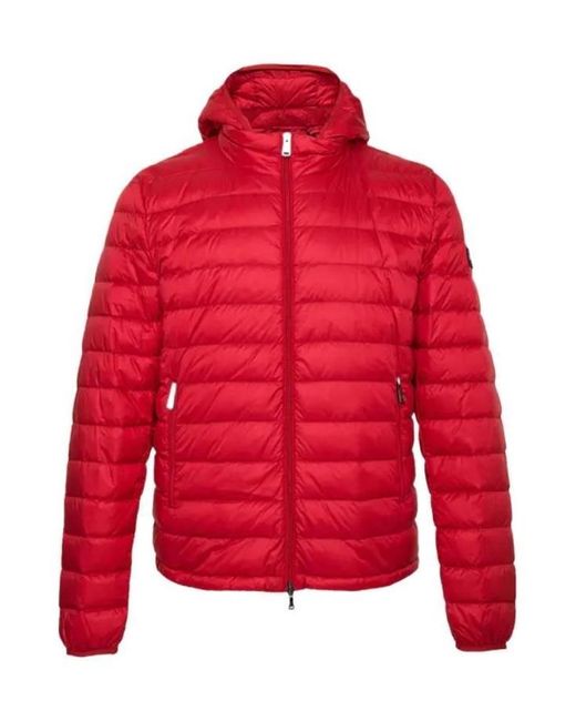 Paul & Shark Red Logo Down Jacket for men