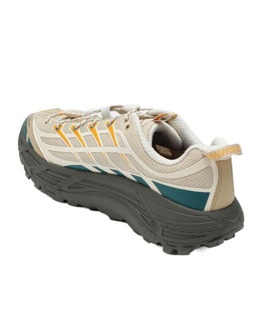 Hoka One One Gray Trail Logo Running Shoes for men