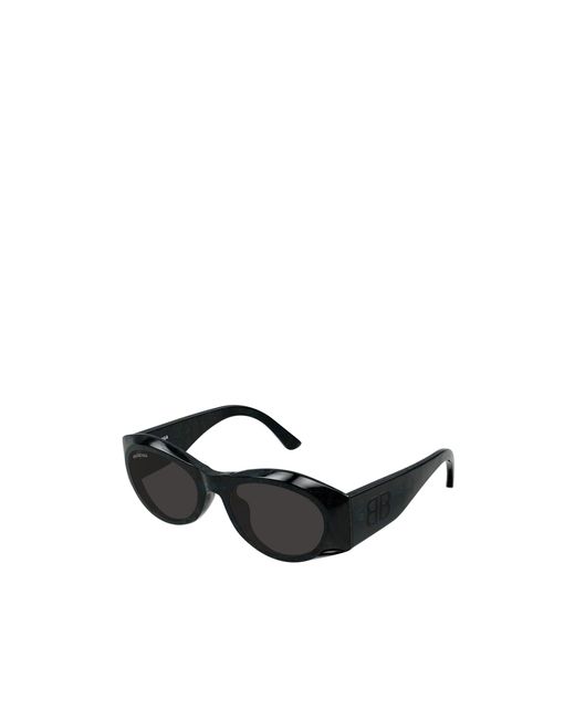 Balenciaga Black Eyewear Cat-Eye Frame Sunglasses