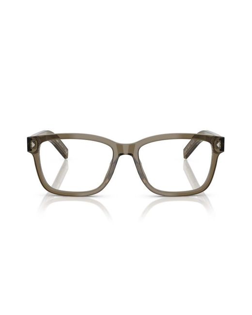 Prada Multicolor Eyewear Square Frame Glasses for men