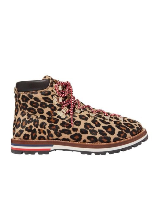 Moncler Brown Blanche Short Boots