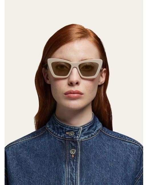 Ferragamo Pink Sunglasses