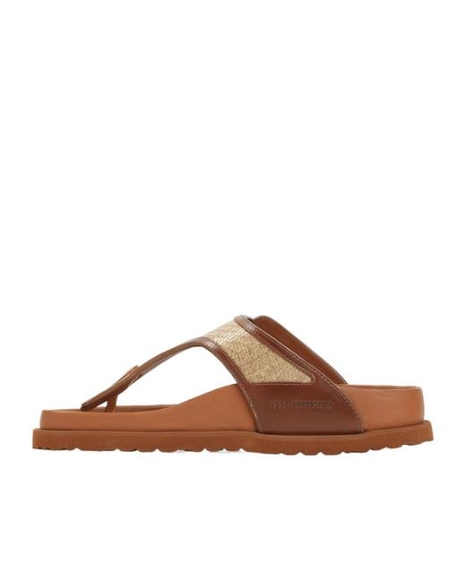 Birkenstock Brown Gizeh Buckle Fastened Sandals