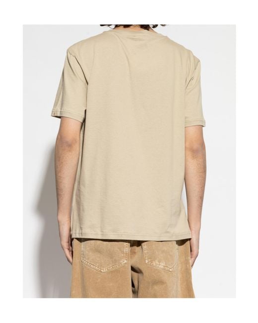 Moschino White Short-Sleeved T-Shirt for men