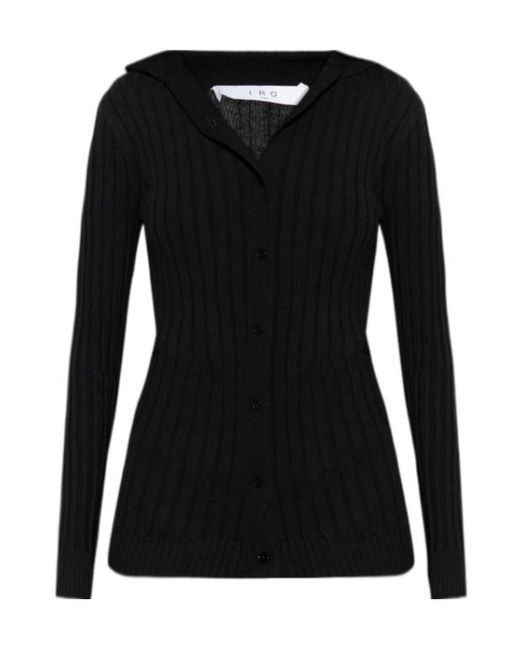 IRO Black Long-Sleeved Sweater