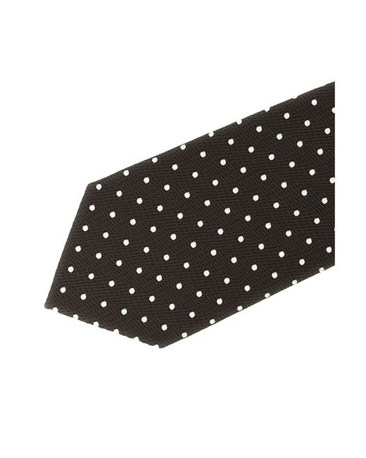Tom Ford Black Pointed Tie for men