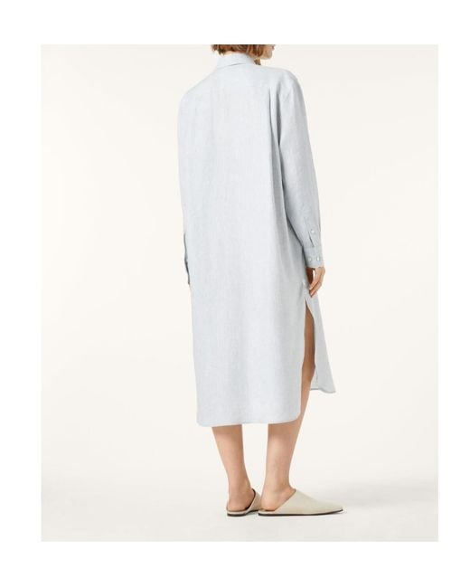 Loro Piana White Lora Dress