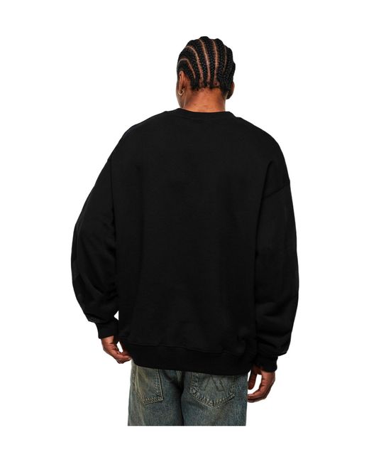 Off-White c/o Virgil Abloh Black Loose Sweatshirt for men