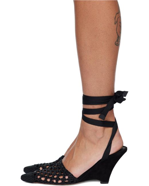 Jacquemus Black Wedges