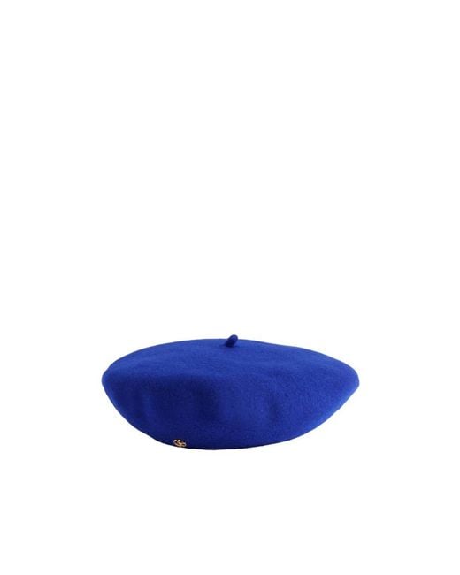 Gucci Blue Felt Beret for men