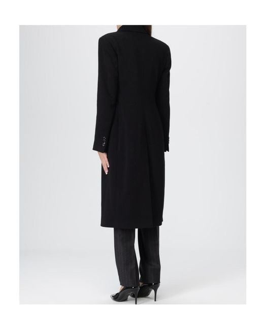 Tagliatore Blue Coat With Belt