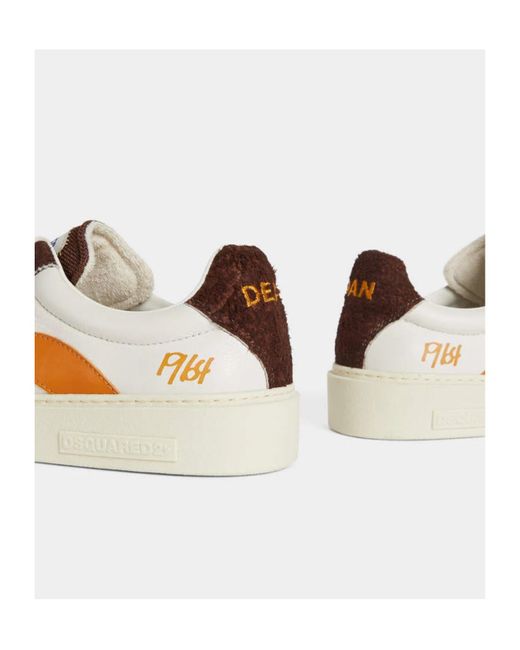 DSquared² Multicolor Rider Lace-Up Sneakers for men