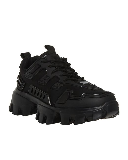 Steve Madden Black Chunky Sneakers