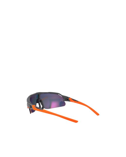 Nike Orange Flyfree Shield Pilot Frame Sunglasses for men