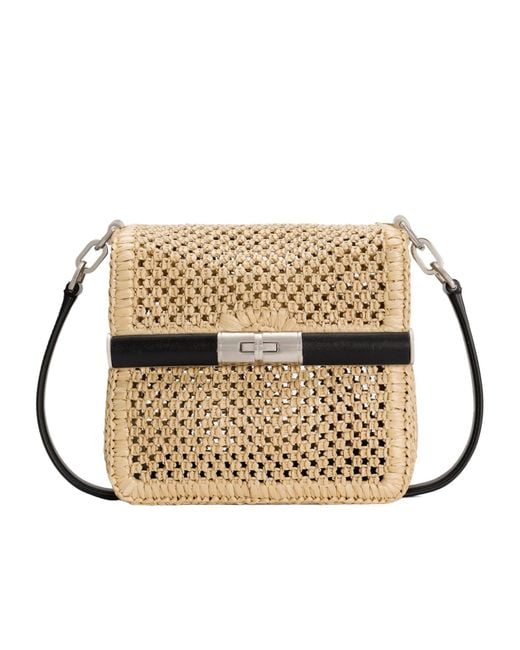 Dolce & Gabbana Natural Woven Marlene Shoulder Bag for men